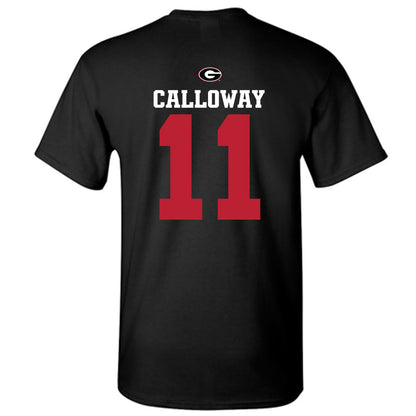 Georgia - NCAA Baseball : Bryce Calloway - Fashion Shersey T-Shirt-1
