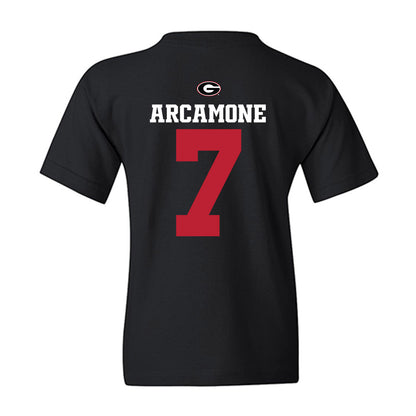 Georgia - NCAA Baseball : Jack Arcamone - Fashion Shersey Youth T-Shirt-1