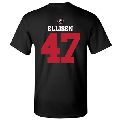 Georgia - NCAA Baseball : Thomas Ellisen - Fashion Shersey T-Shirt-1