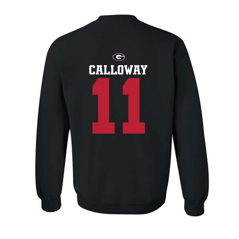 Georgia - NCAA Baseball : Bryce Calloway - Fashion Shersey Crewneck Sweatshirt-1