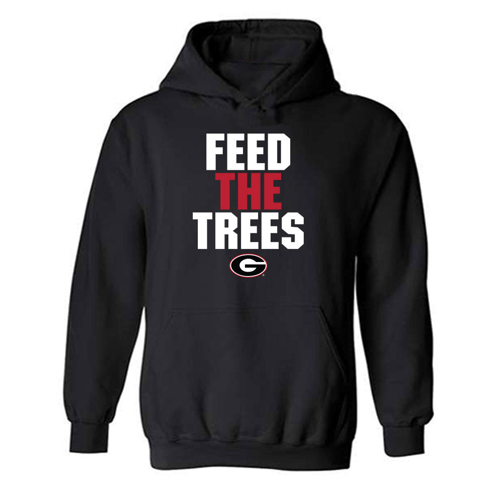 Georgia - NCAA Baseball : Cole Johnson - Fashion Shersey Hooded Sweatshirt-0