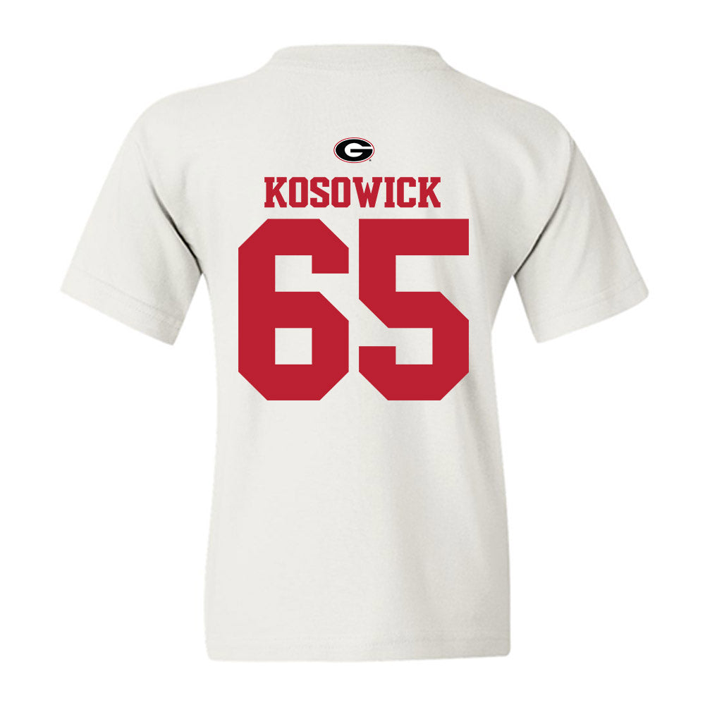 Georgia - NCAA Baseball : Mason Kosowick - Fashion Shersey Youth T-Shirt-1