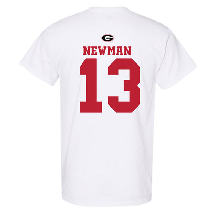 Georgia - NCAA Baseball : Scott Newman - Fashion Shersey T-Shirt-1