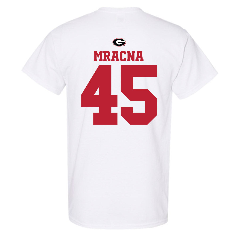Georgia - NCAA Baseball : Christian Mracna - Fashion Shersey T-Shirt-1