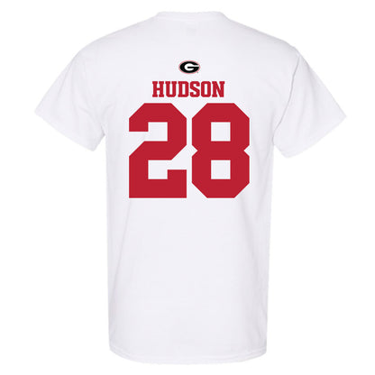 Georgia - NCAA Baseball : Brennan Hudson - Fashion Shersey T-Shirt-1