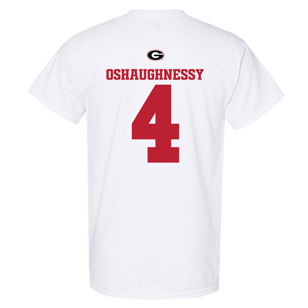 Georgia - NCAA Baseball : Michael Oshaughnessy - Fashion Shersey T-Shirt-1