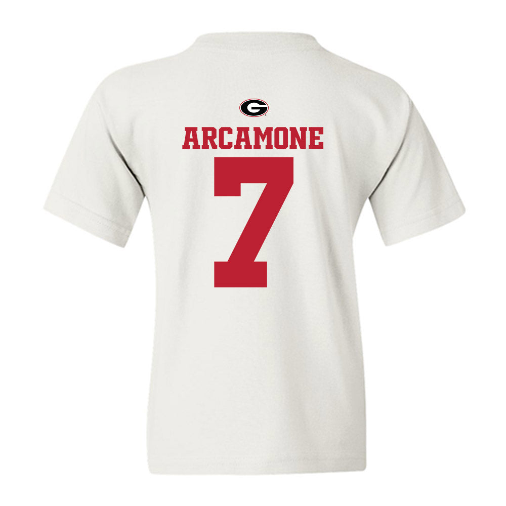 Georgia - NCAA Baseball : Jack Arcamone - Fashion Shersey Youth T-Shirt-1