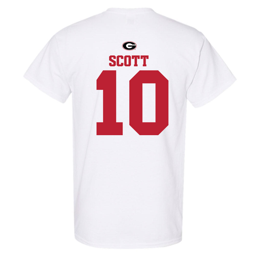 Georgia - NCAA Baseball : Matt Scott - Fashion Shersey T-Shirt-1