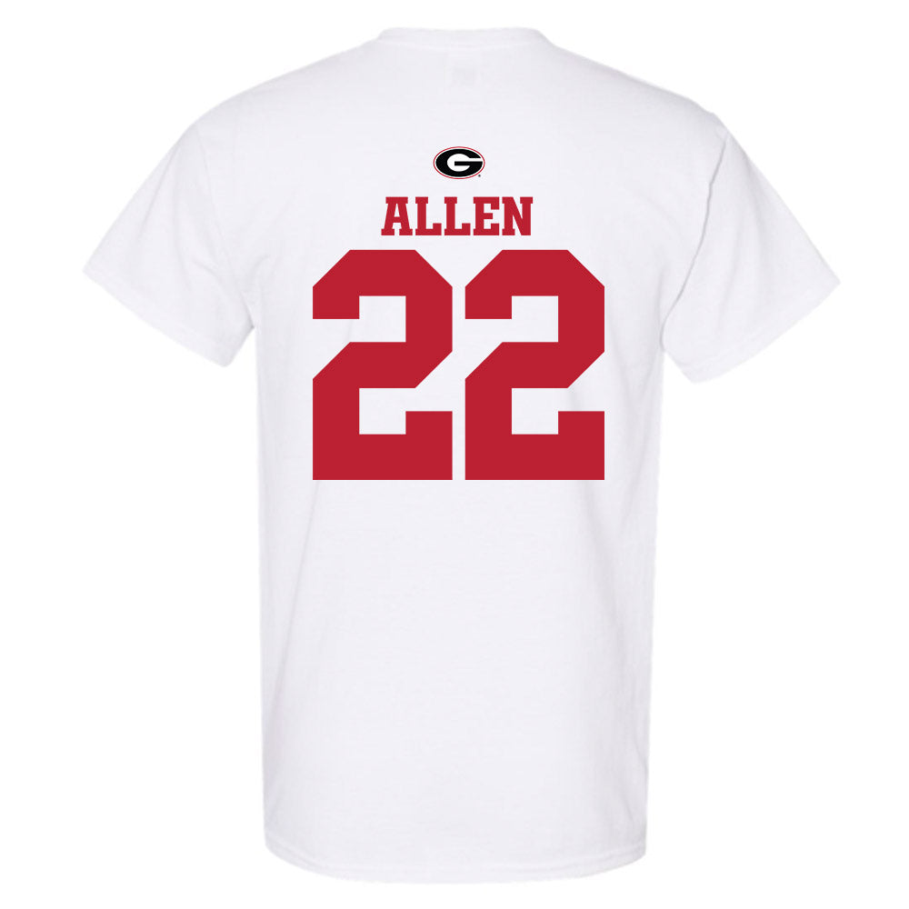 Georgia - NCAA Baseball : Henry Allen - Fashion Shersey T-Shirt-1