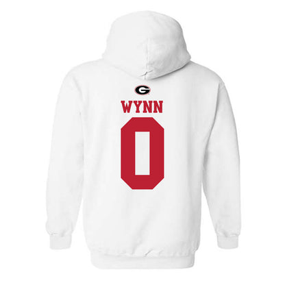 Georgia - NCAA Baseball : Ryan Wynn - Fashion Shersey Hooded Sweatshirt-1