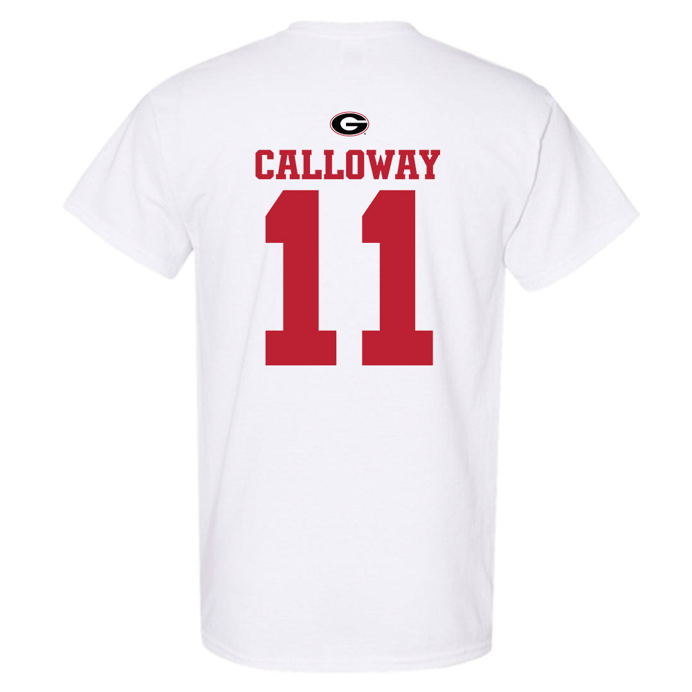 Georgia - NCAA Baseball : Bryce Calloway - Fashion Shersey T-Shirt-1