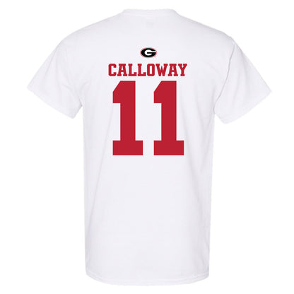 Georgia - NCAA Baseball : Bryce Calloway - Fashion Shersey T-Shirt-1