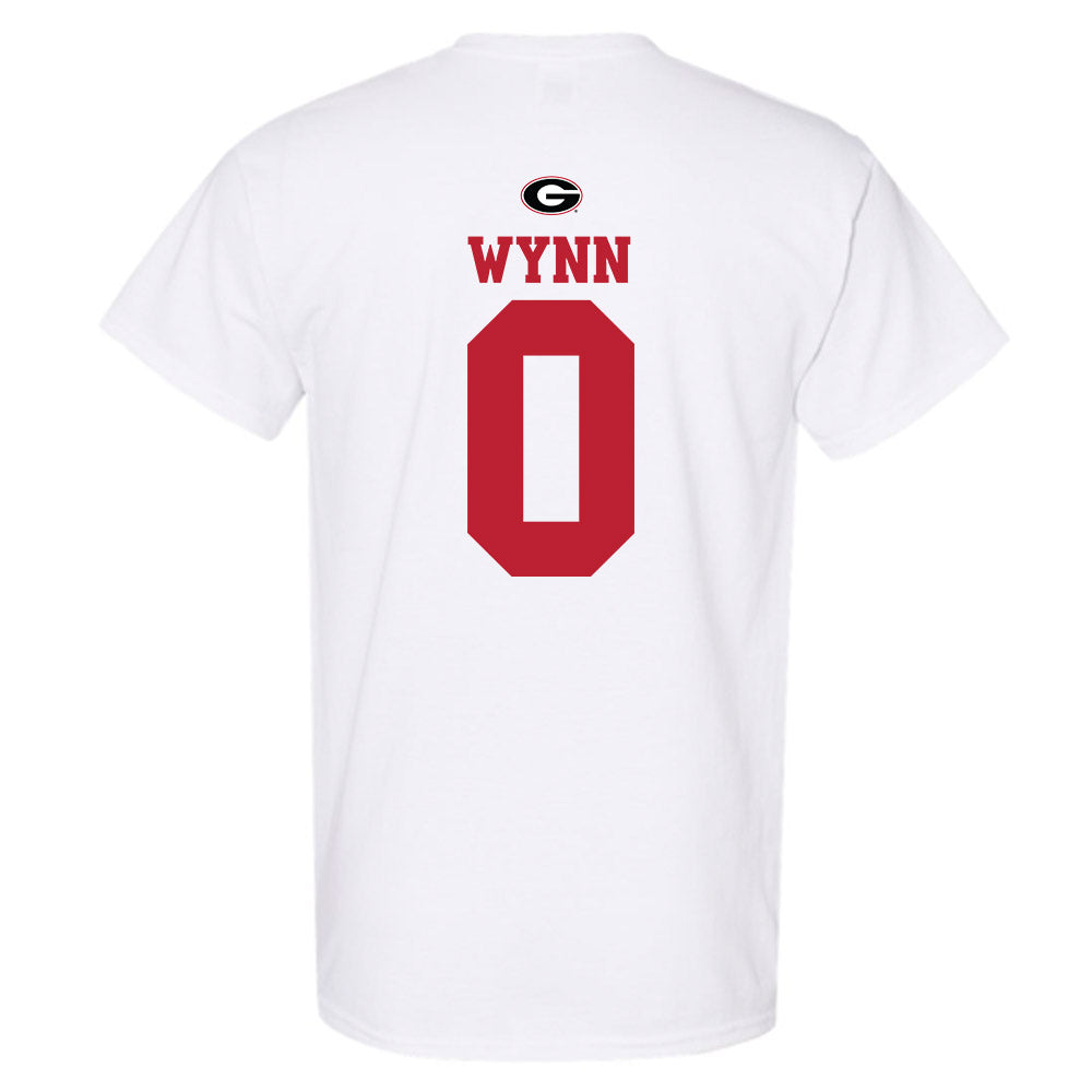 Georgia - NCAA Baseball : Ryan Wynn - Fashion Shersey T-Shirt-1