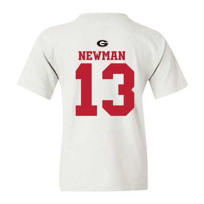 Georgia - NCAA Baseball : Scott Newman - Fashion Shersey Youth T-Shirt-1