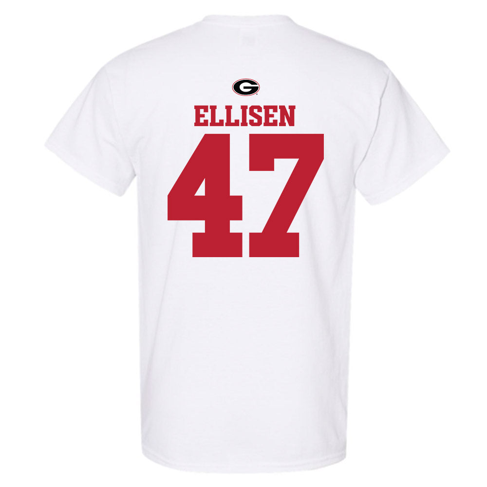 Georgia - NCAA Baseball : Thomas Ellisen - Fashion Shersey T-Shirt-1