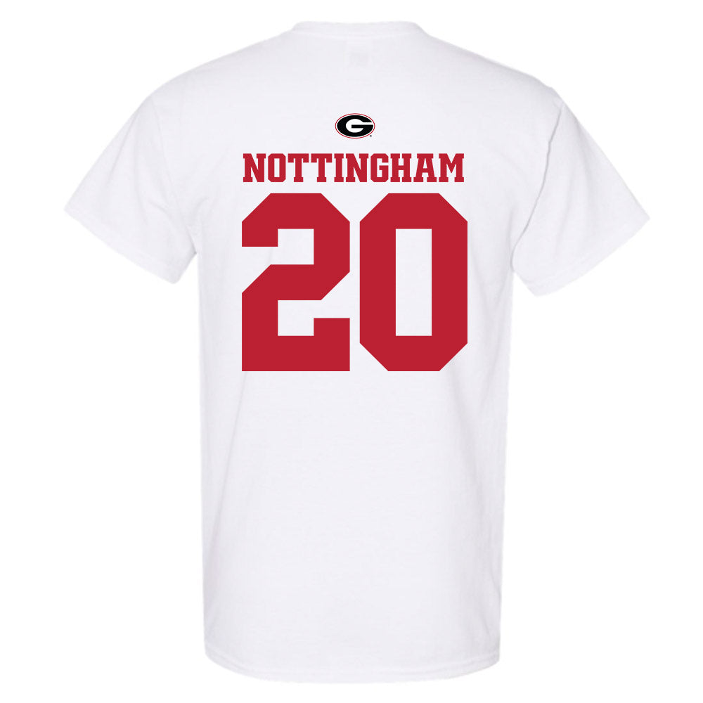 Georgia - NCAA Baseball : Joe Nottingham - Fashion Shersey T-Shirt-1