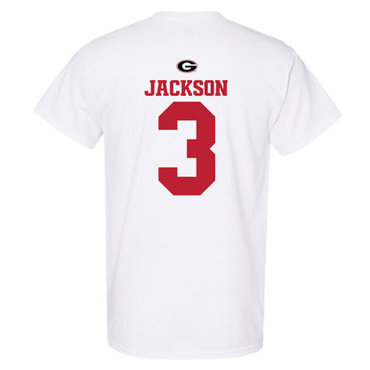 Georgia - NCAA Baseball : Daniel Jackson - Fashion Shersey T-Shirt-1