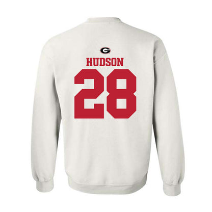 Georgia - NCAA Baseball : Brennan Hudson - Fashion Shersey Crewneck Sweatshirt-1