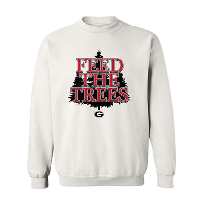 Georgia - NCAA Baseball : Rylan Lujo - Fashion Shersey Crewneck Sweatshirt-0