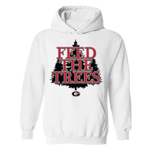 Georgia - NCAA Baseball : Brennan Hudson - Fashion Shersey Hooded Sweatshirt-0