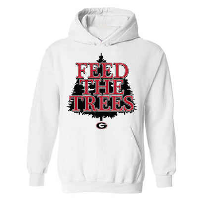 Georgia - NCAA Baseball : Thomas Ellisen - Fashion Shersey Hooded Sweatshirt-0