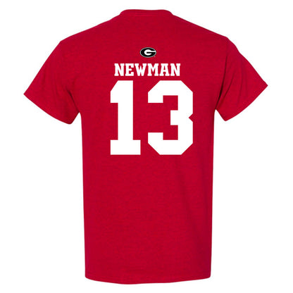 Georgia - NCAA Baseball : Scott Newman - Fashion Shersey T-Shirt-1