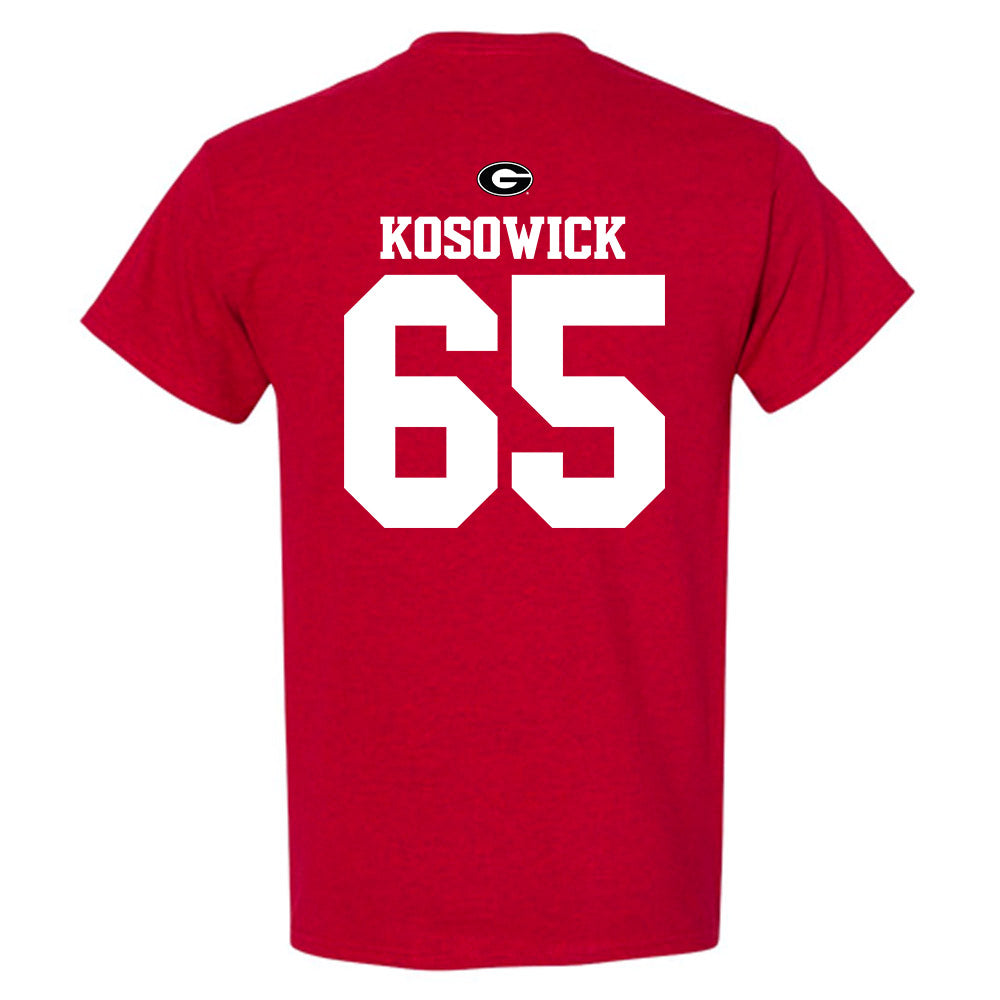 Georgia - NCAA Baseball : Mason Kosowick - Fashion Shersey T-Shirt-1