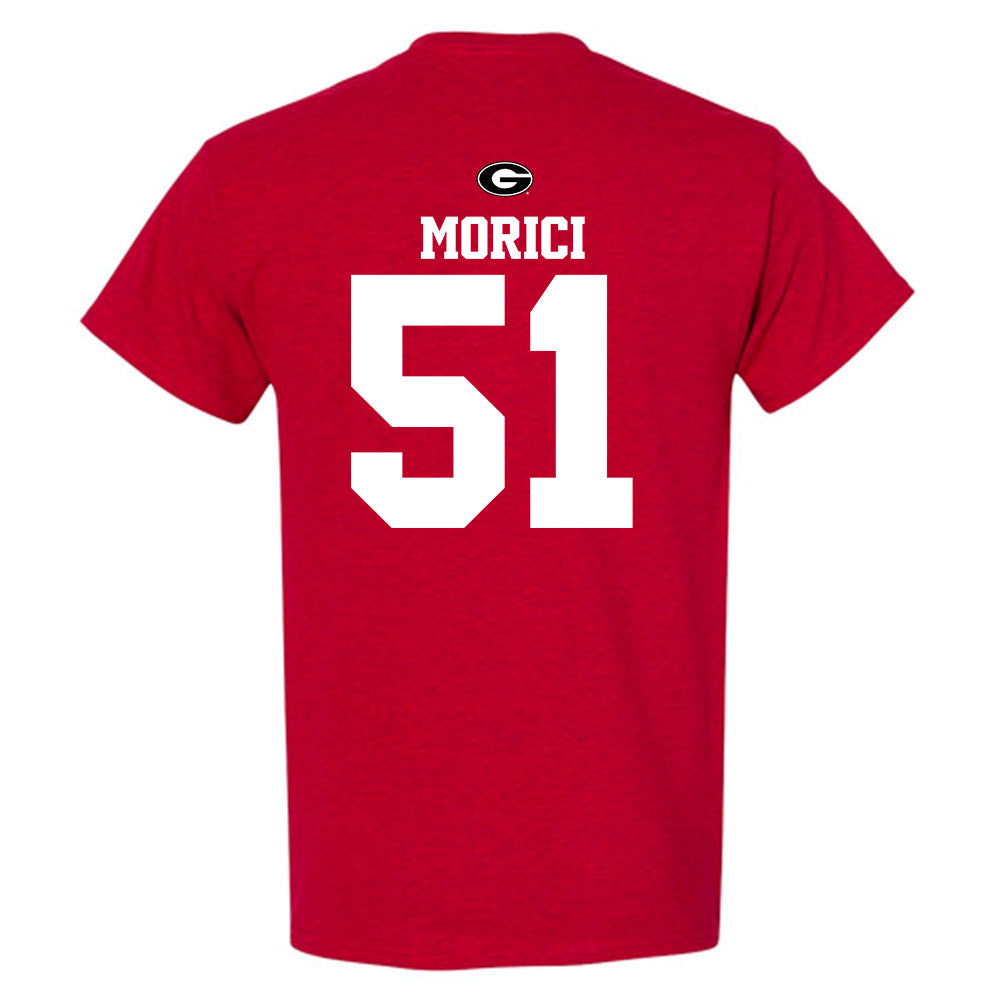 Georgia - NCAA Baseball : Lucas Morici - Fashion Shersey T-Shirt-1