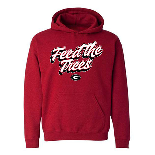 Georgia - NCAA Baseball : Joe Nottingham - Fashion Shersey Hooded Sweatshirt-0