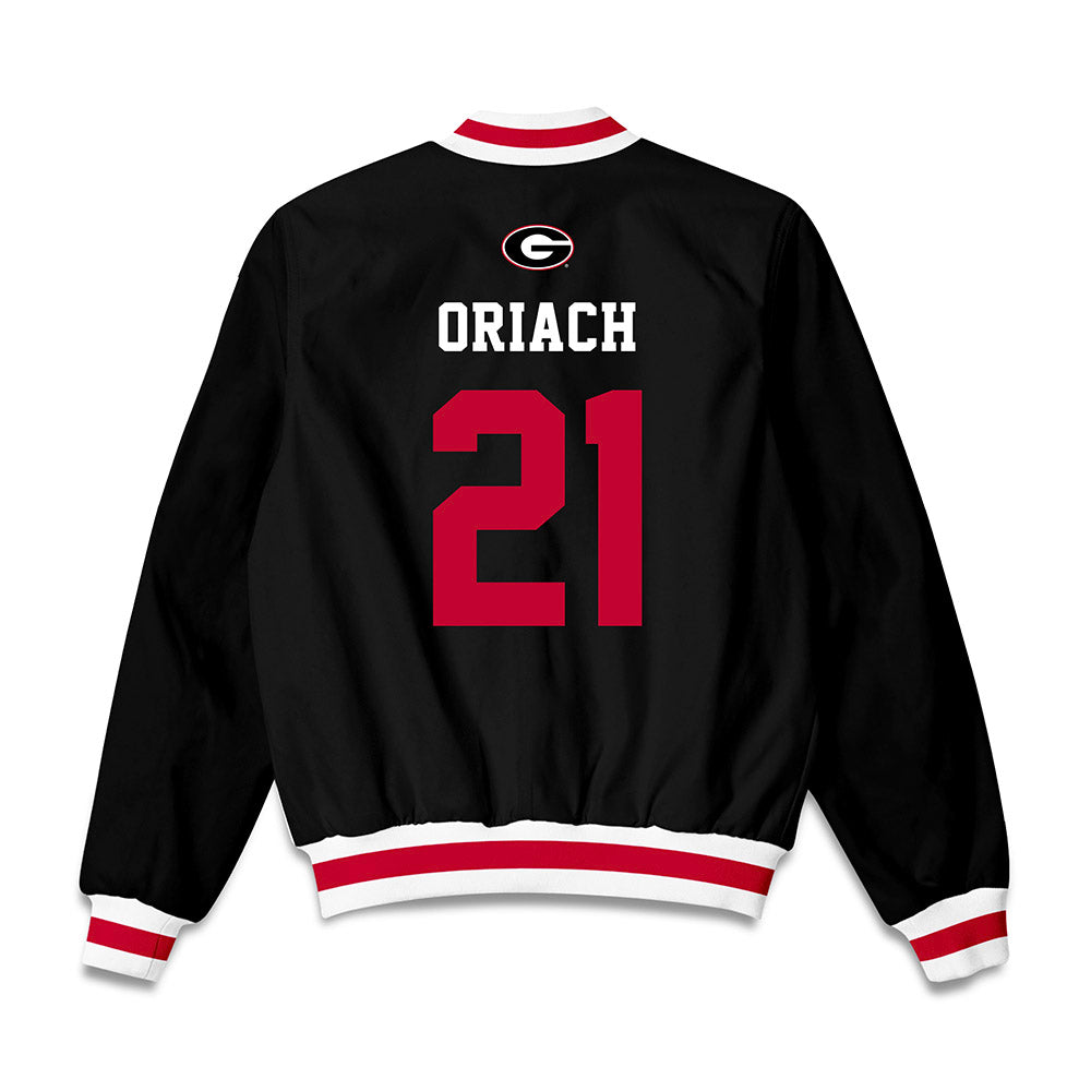 Georgia - NCAA Baseball : Jordy Oriach - Bomber Jacket-1