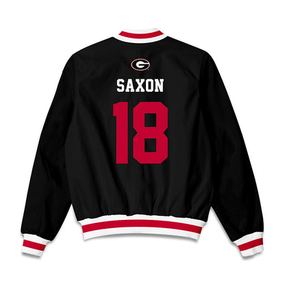 Georgia - NCAA Baseball : TL Saxon - Bomber Jacket-1