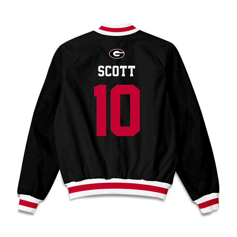 Georgia - NCAA Baseball : Matt Scott - Bomber Jacket-1