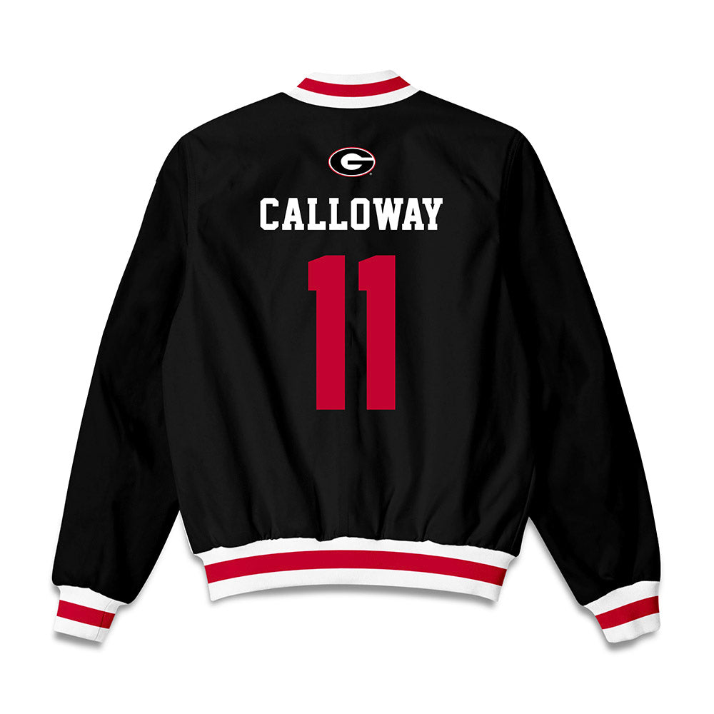Georgia - NCAA Baseball : Bryce Calloway - Bomber Jacket-1