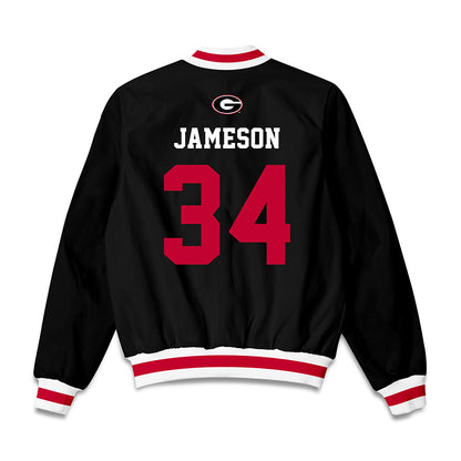 Georgia - NCAA Baseball : Caleb Jameson - Bomber Jacket-1