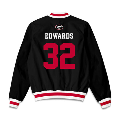 Georgia - NCAA Baseball : Grant Edwards - Bomber Jacket-1