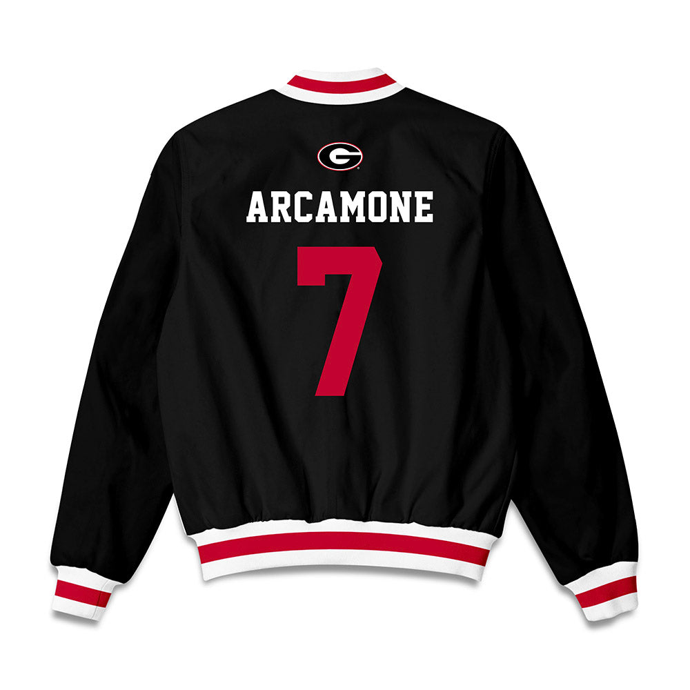 Georgia - NCAA Baseball : Jack Arcamone - Bomber Jacket-1