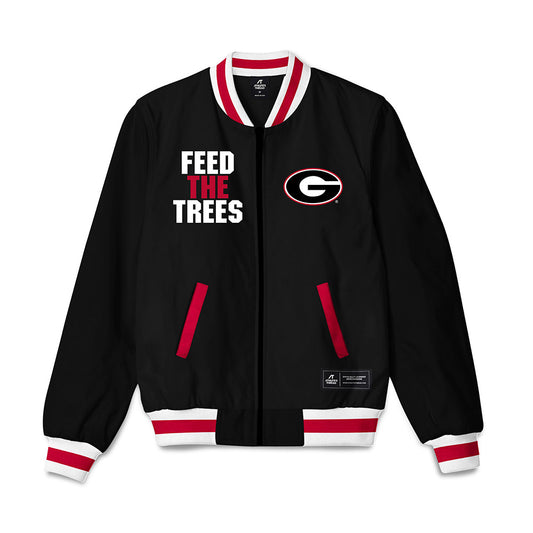 Georgia - NCAA Baseball : Scott Newman - Bomber Jacket-0