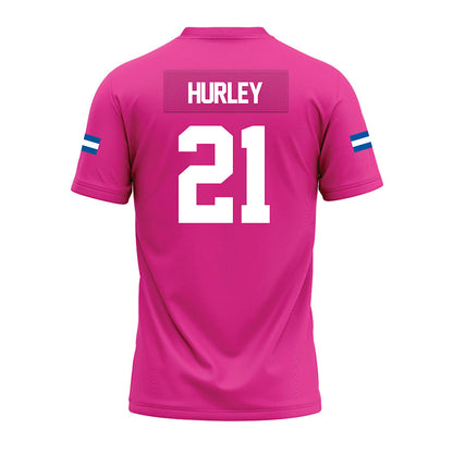 Grand Valley - NCAA Football : Bryce Hurley - Pink Premium Football Jersey-1