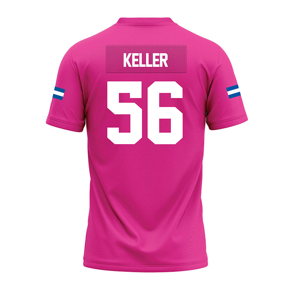 Grand Valley - NCAA Football : Gregory Keller - Pink Premium Football Jersey-1