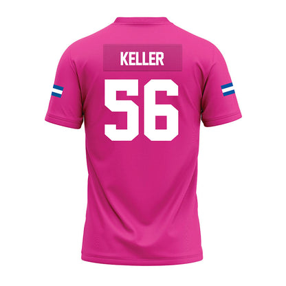 Grand Valley - NCAA Football : Gregory Keller - Pink Premium Football Jersey-1