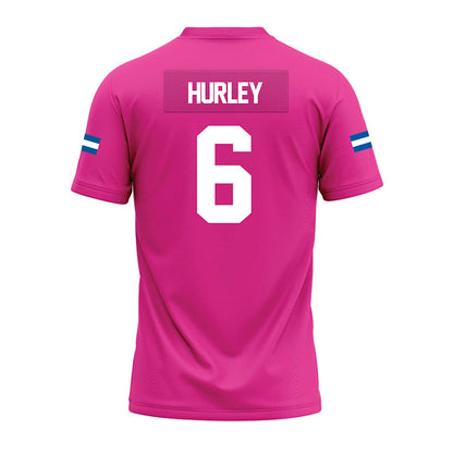Grand Valley - NCAA Football : Bryce Hurley - Pink Premium Football Jersey-1