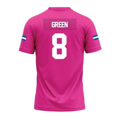 Grand Valley - NCAA Football : Tre'Quan Green - Pink Premium Football Jersey-1