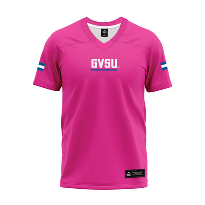 Grand Valley - NCAA Football : Miles Sharp - Pink Premium Football Jersey-0