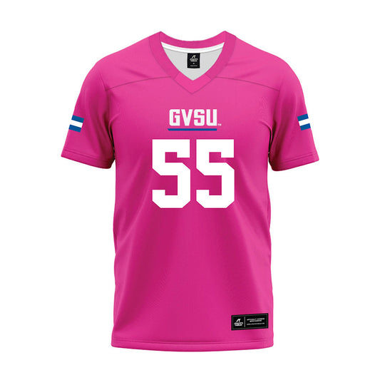 Grand Valley - NCAA Football : Jonnell George - Pink Premium Football Jersey-0