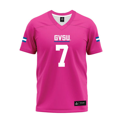 Grand Valley - NCAA Football : Kellen Reed - Pink Premium Football Jersey-0