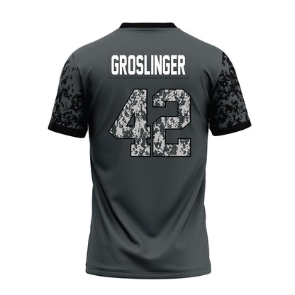 Towson - NCAA Football : Max Groslinger - Premium Football Jersey-1