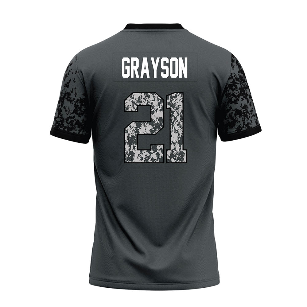 Towson - NCAA Football : Kyron Grayson - Premium Football Jersey-1