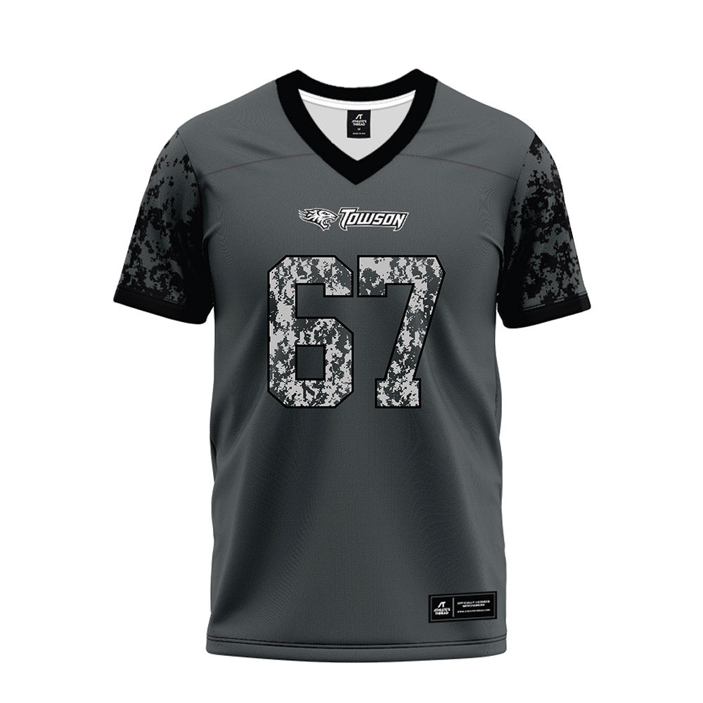 Towson - NCAA Football : Chase Dorsey - Premium Football Jersey-0