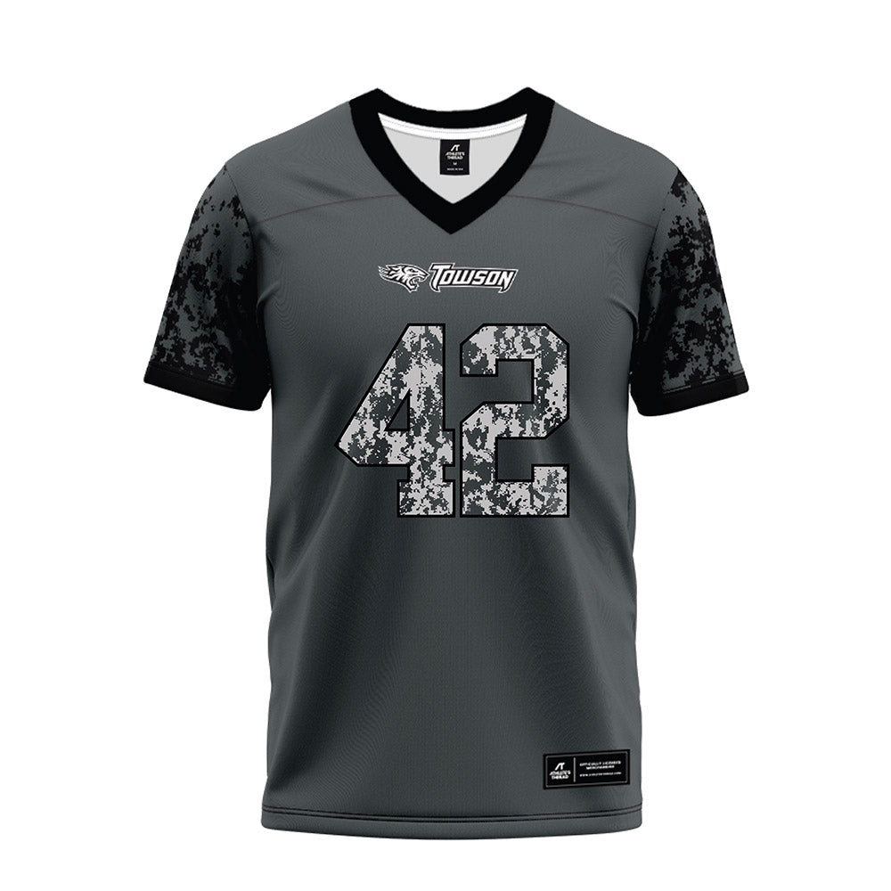 Towson - NCAA Football : Max Groslinger - Premium Football Jersey-0