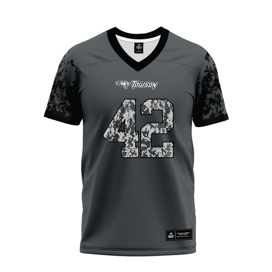 Towson - NCAA Football : Max Groslinger - Premium Football Jersey-0